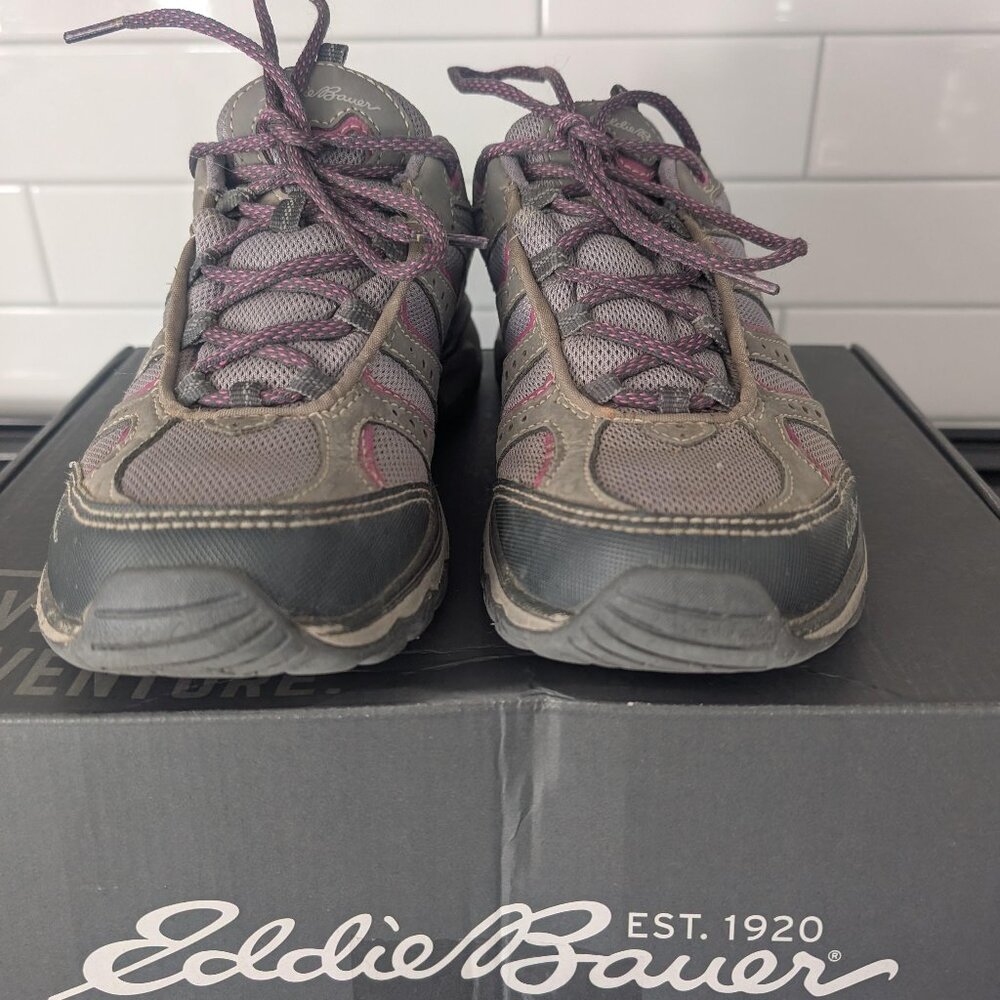 Women's Eddie Bauer Lukla Pro Waterproof Lightweight Hiking Shoes Size 6.5